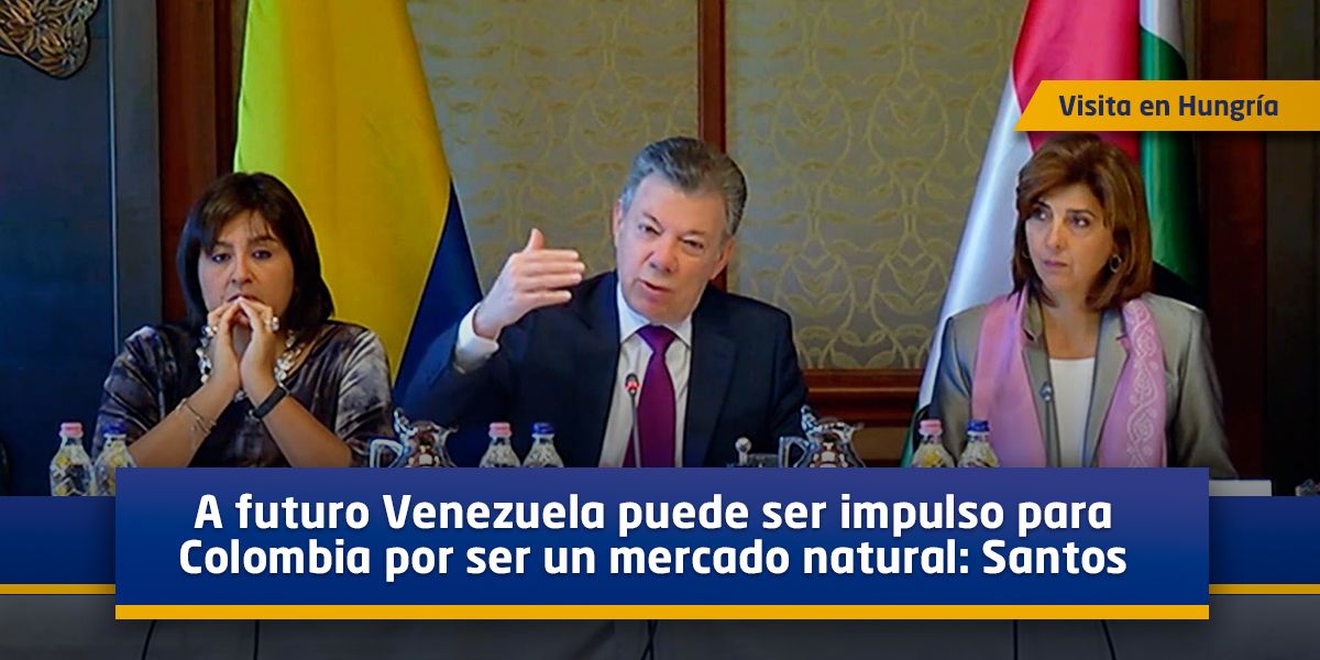 Santos cree que cambio de régimen en Venezuela se dará pronto