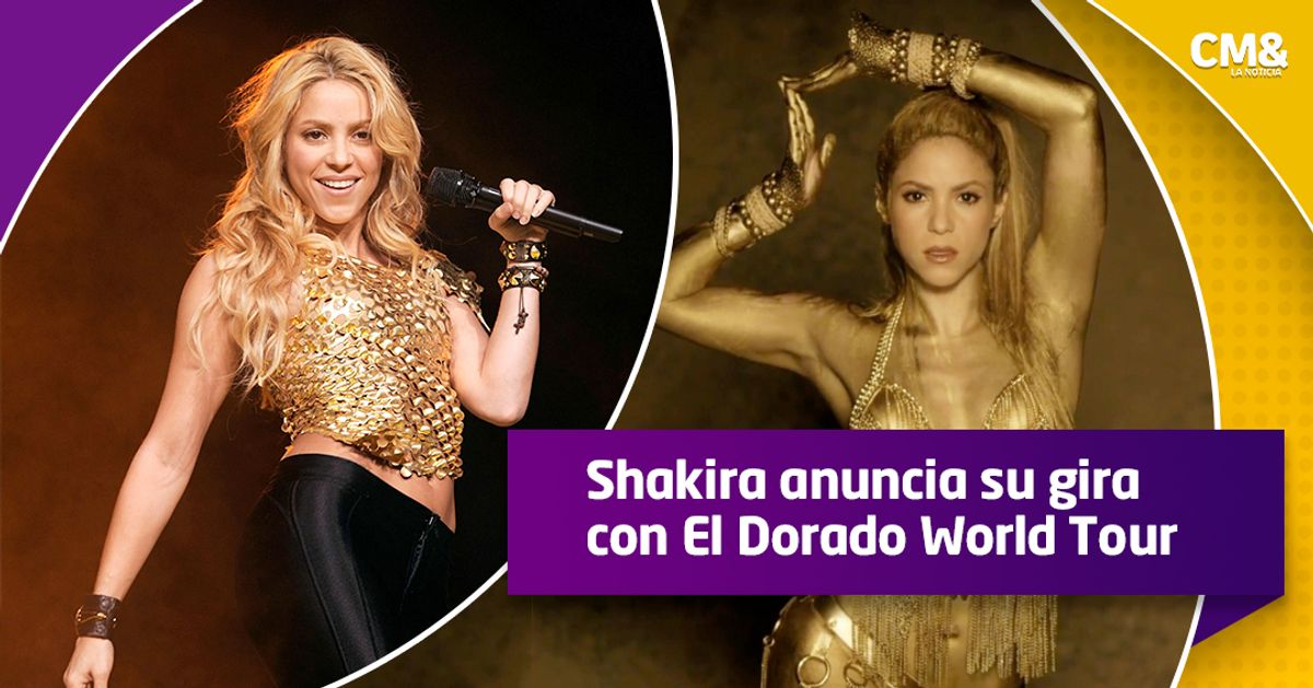 Shakira se presentará en Bogotá el próximo 3 de noviembre