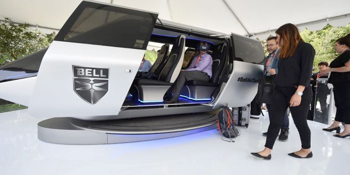 Uber da a conocer un prototipo de taxi aéreo eléctrico para 2028