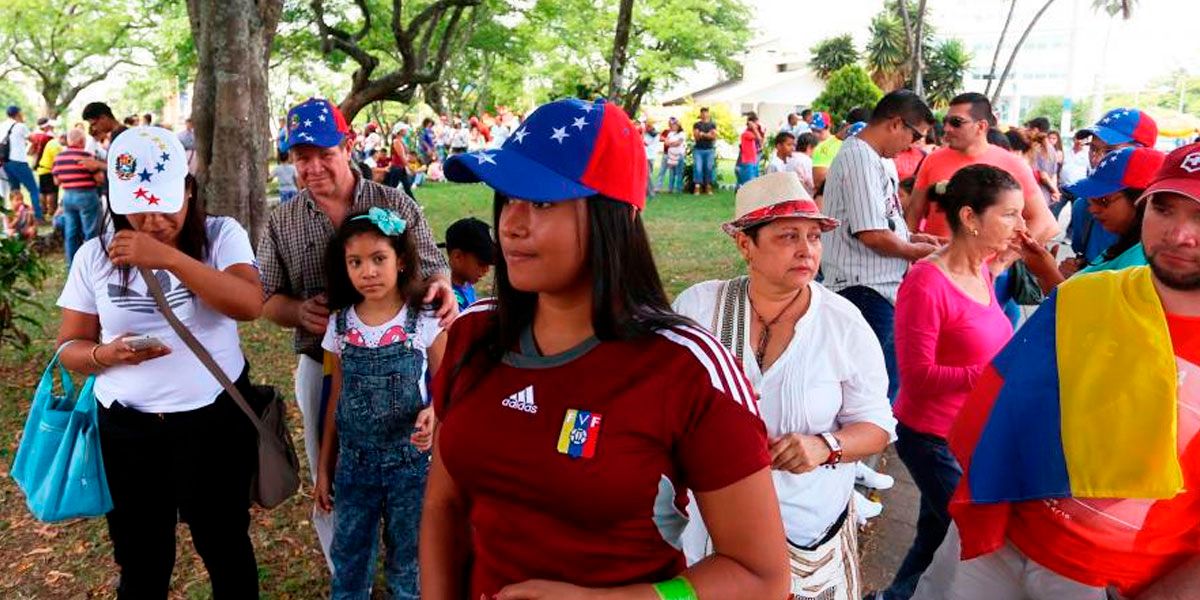 Registro de venezolanos en el país ya es de 203 mil personas