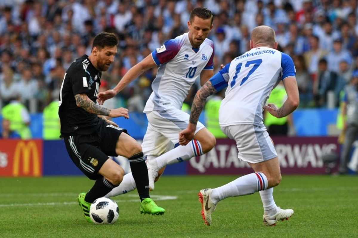 Argentina no pudo con Islandia y terminaron empatados