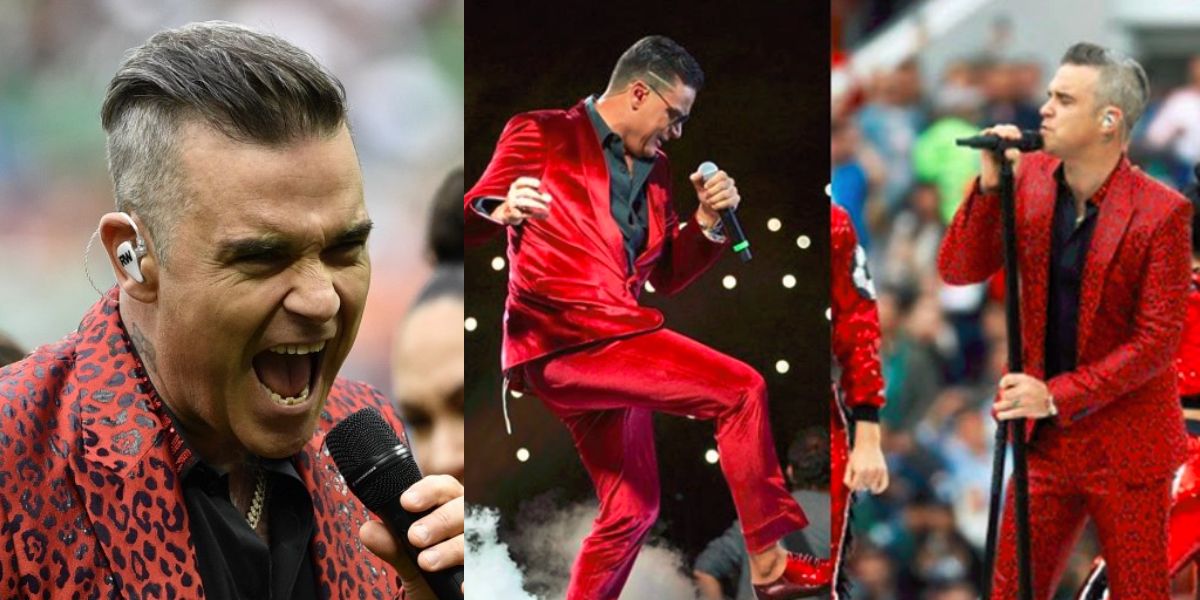 Silvestre Dangond se compara con Robbie Williams tras inauguración del Mundial