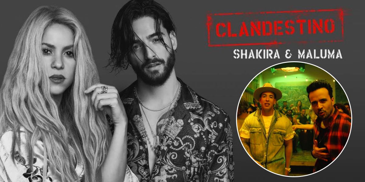 Shakira y Maluma con ‘Clandestino’ destronan a ‘Despacito’ en EE. UU.
