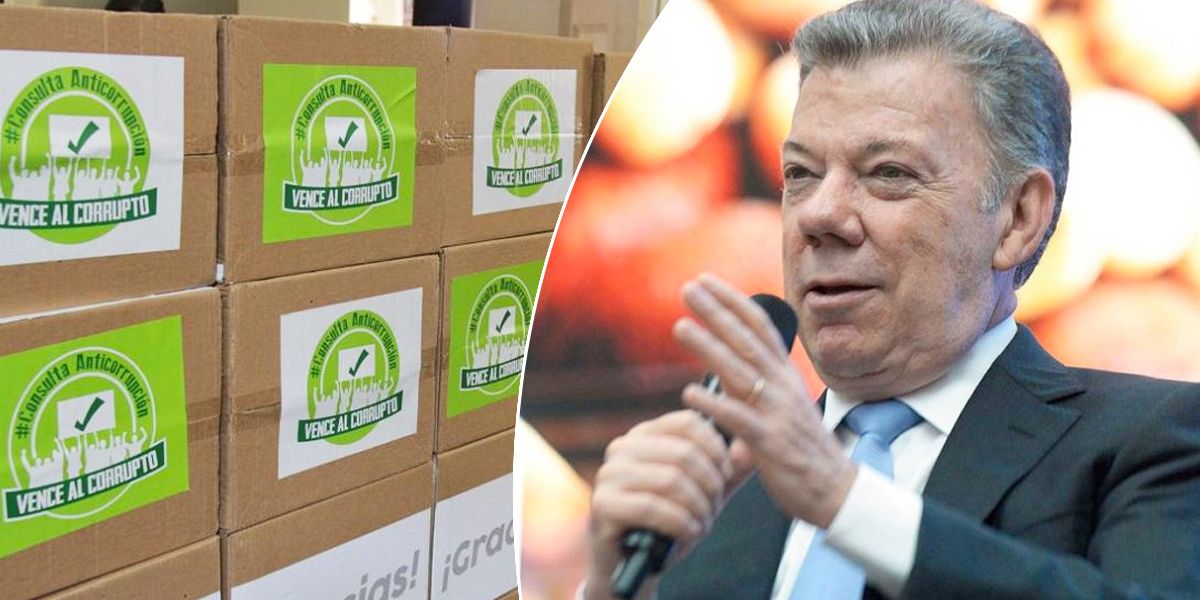 Pdte. Santos firmará decreto que convoca la consulta anticorrupción