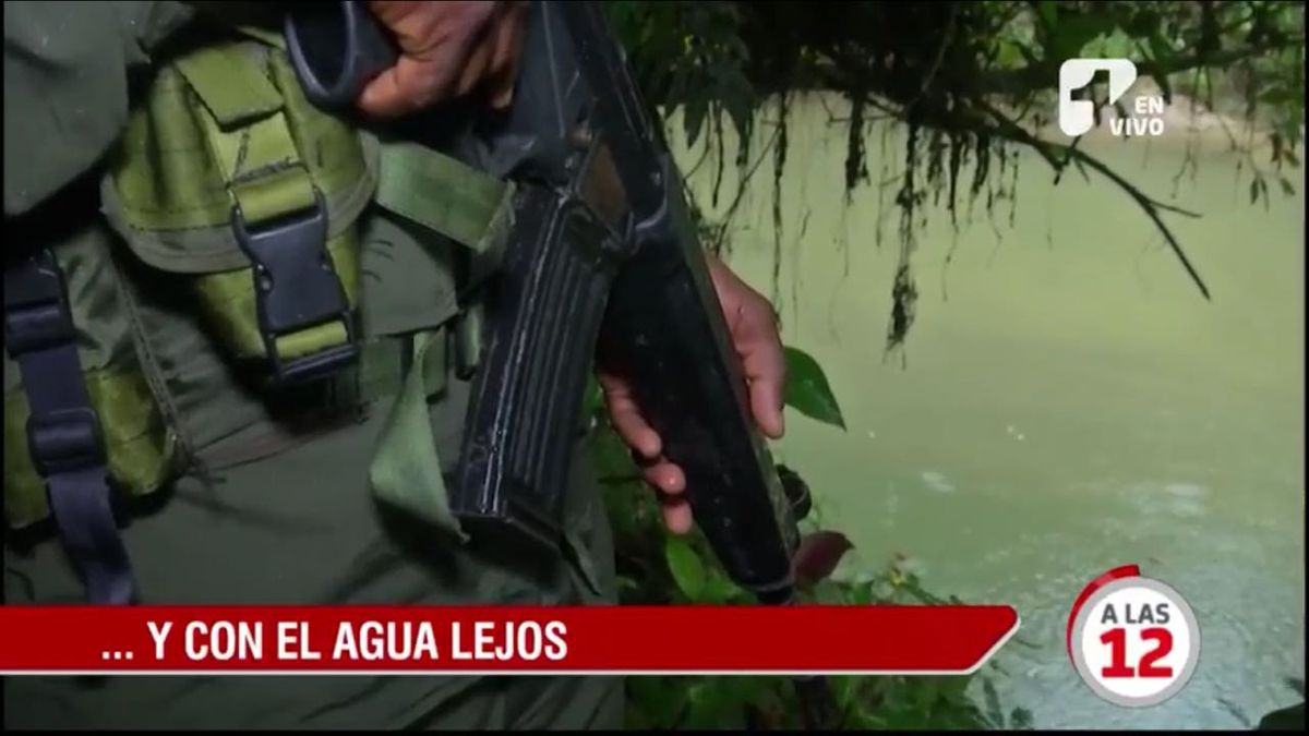 Extorsiones en Ituango, Foto: Screenshot emisión "A Las 12"