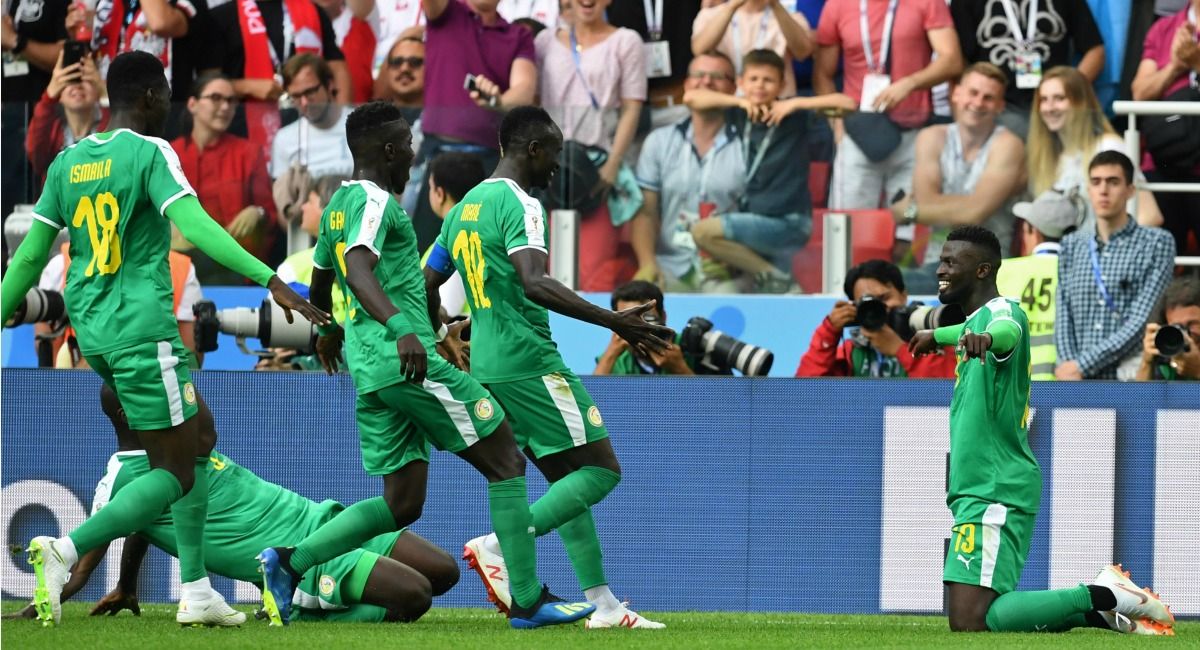 Senegal sorprende a Polonia y lo derrota en el Mundial de Rusia