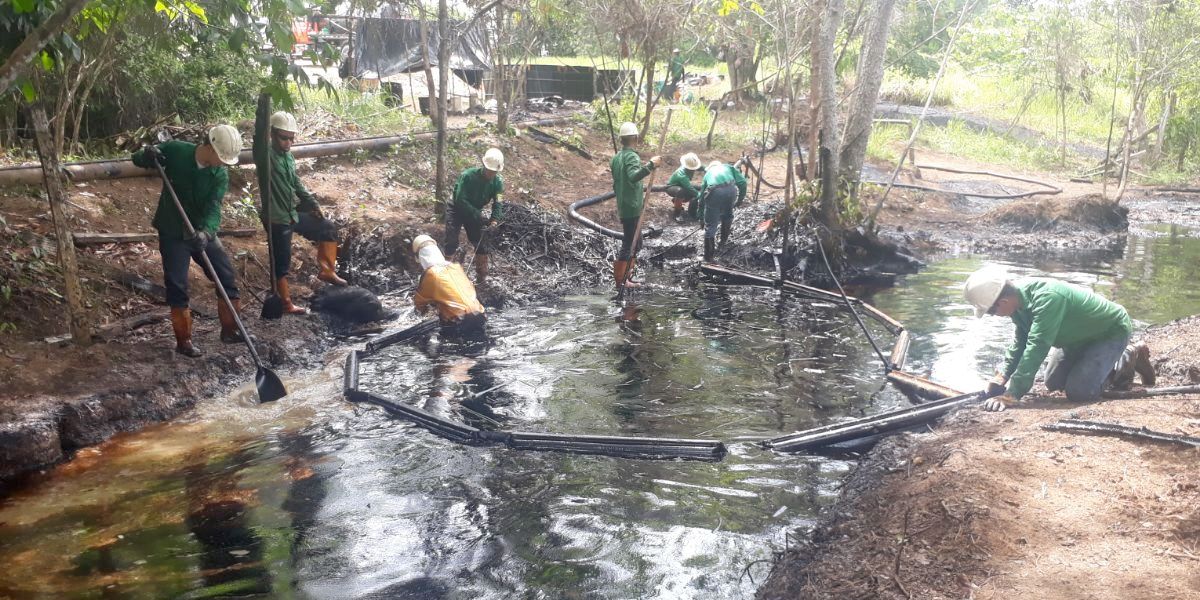 Seis días de emergencia ambiental por derrame de crudo en el Catatumbo