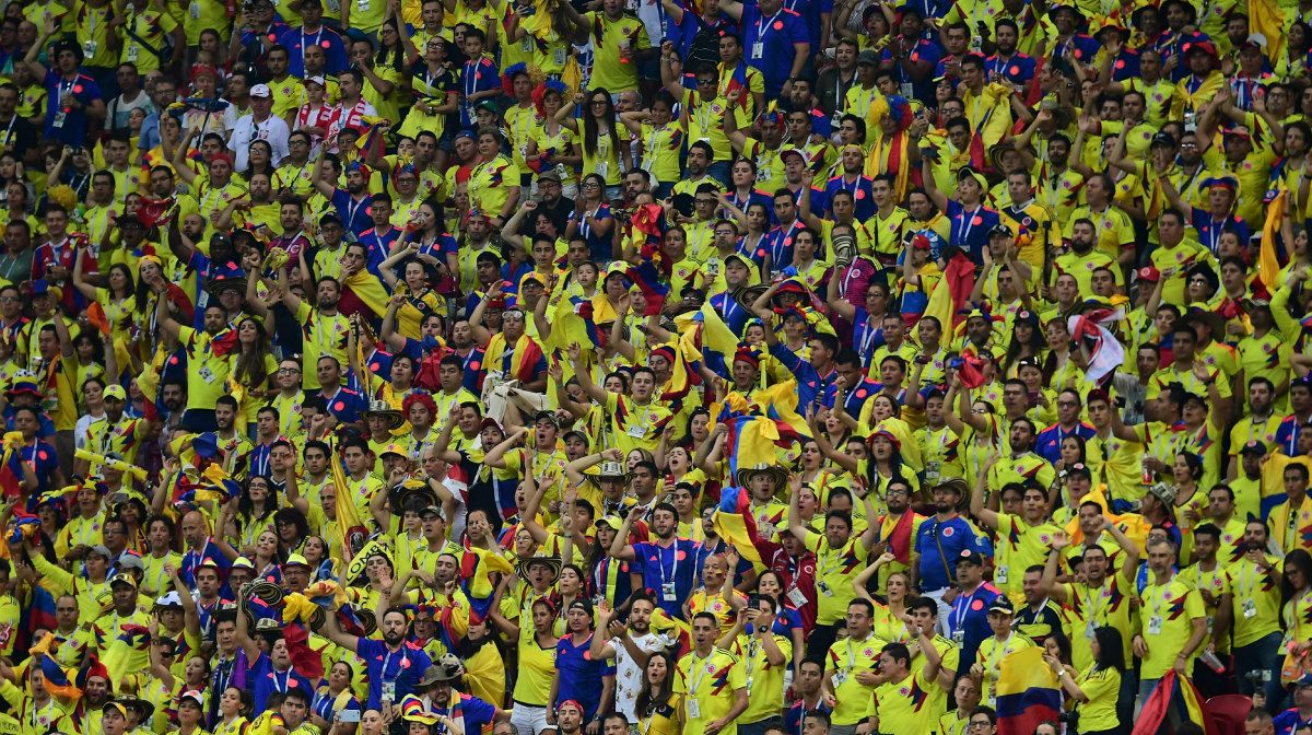 ¡Impresionante! Así sonó el himno de Colombia ante Polonia