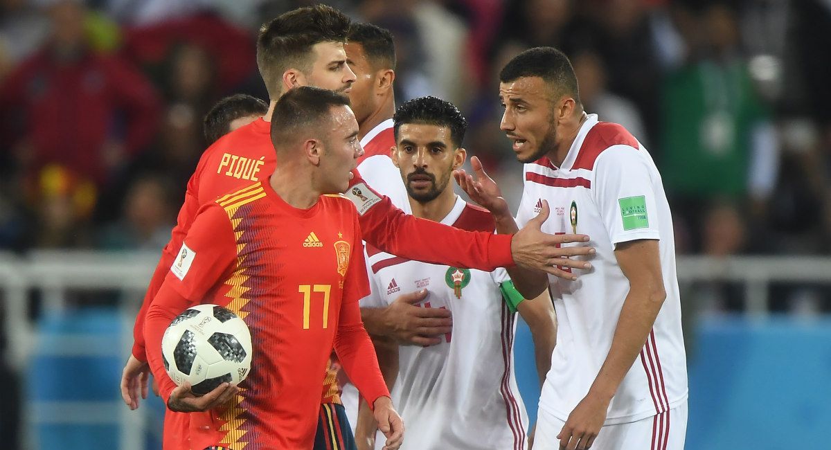 España logra un empate agónico ante Marruecos