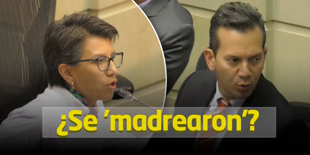 Dura pelea entre los senadores Claudia López y Alfredo Ramos Maya
