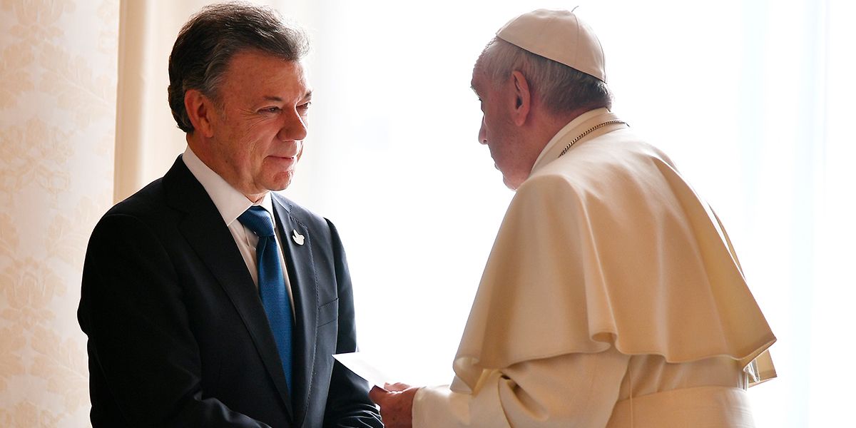 Se cancela audiencia del papa con el presidente Santos