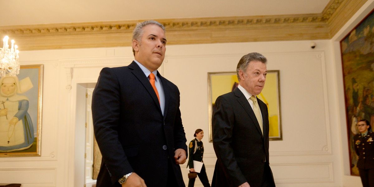 Santos espera que Duque no se deje manipular y que Uribe lo deje gobernar