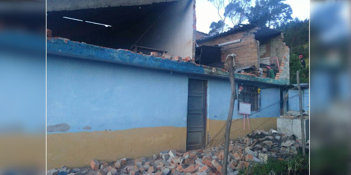 Dos muertos y daños materiales deja sismo de magnitud 4,5 en Nariño