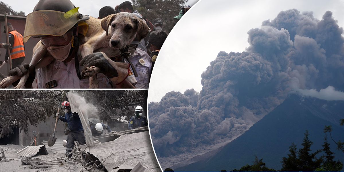 Volcán de Fuego: 99 muertos, 44 heridos y 192 desaparecidos en Guatemala