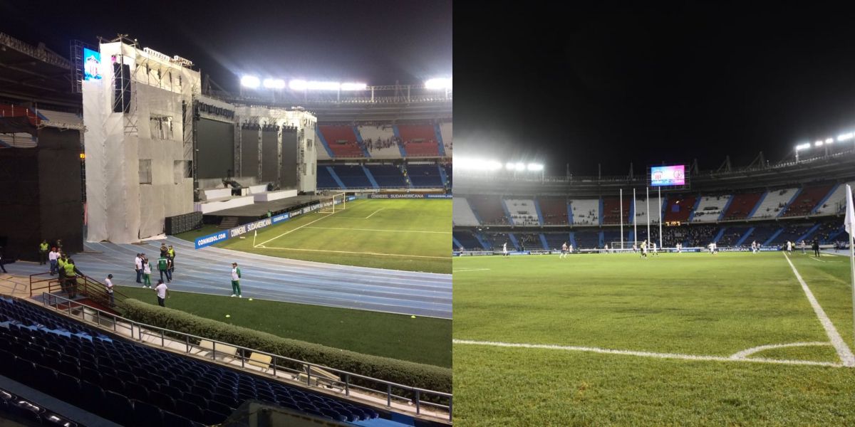 ¡Increíble! Así luce la cancha del estadio ‘Metropolitano’ de Barranquilla