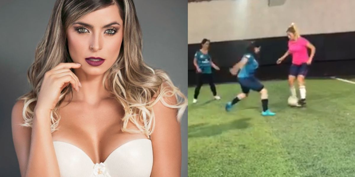 Cristina Hurtado demuestra sus dotes jugando fútbol con este golazo