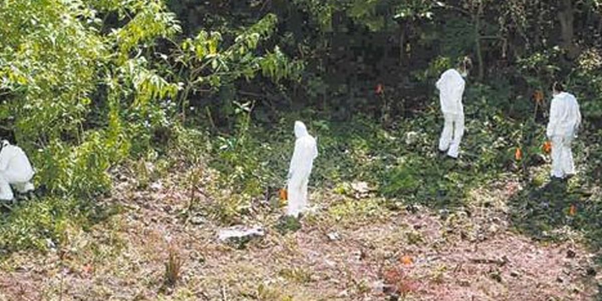 Avanzan labores de identificación de dos cuerpos hallados en zona de incidencia de ‘Guacho’