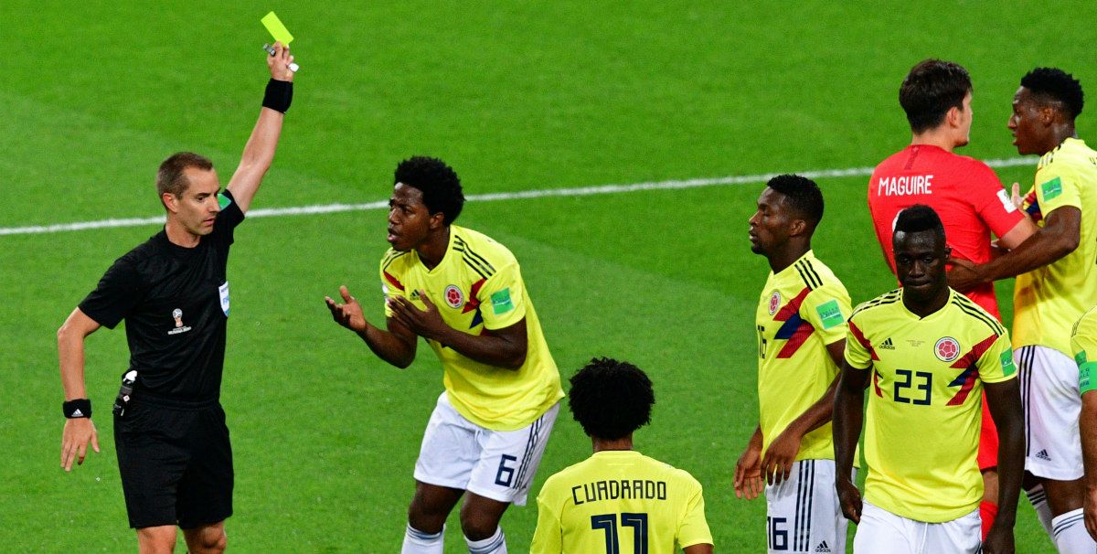 ¡Increíble! La FIFA premia al árbitro que pitó el partido Colombia Vs Inglaterra