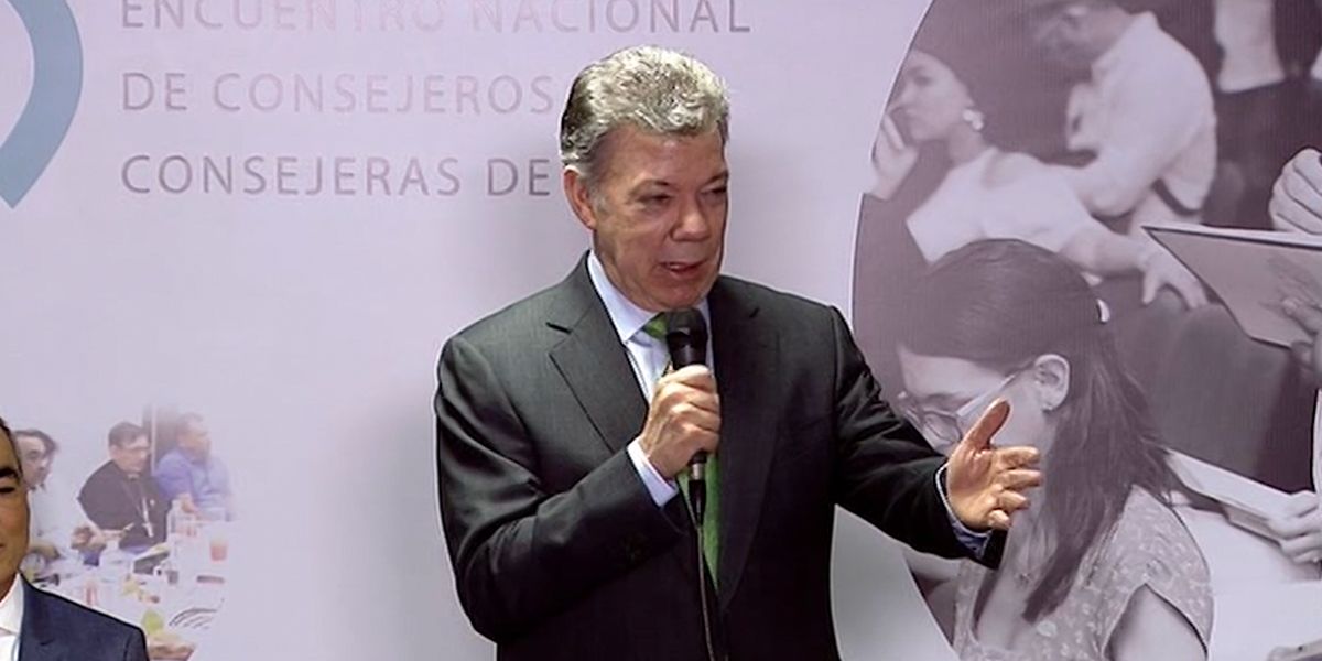Santos confía que se logre cese el fuego con ELN en los próximos días