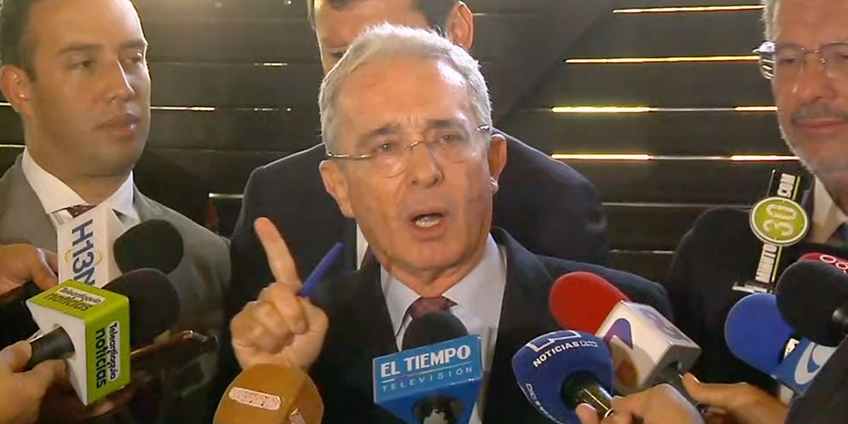 Uribe respondió sobre proceso en la Corte Suprema de Justicia