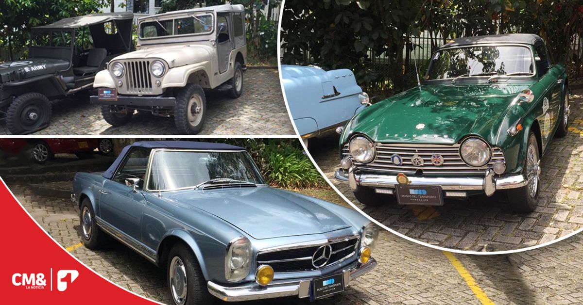 En Medellín, todo listo para el desfile de autos clásicos y antiguos