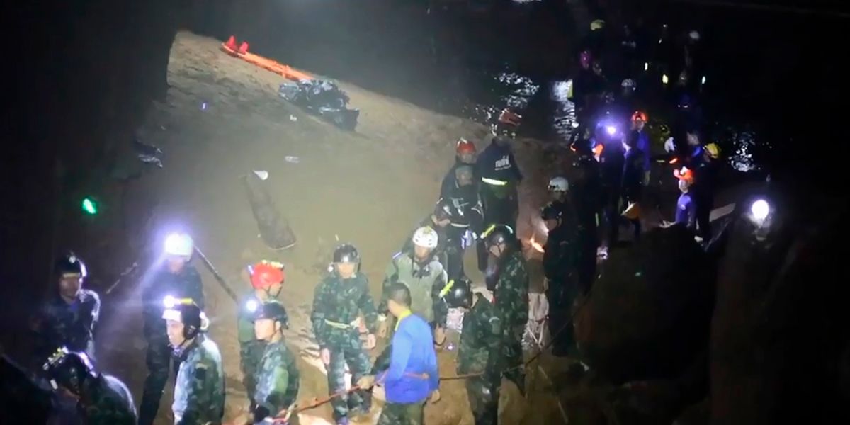 Bombas de drenaje fallaron después de rescate en Tailandia