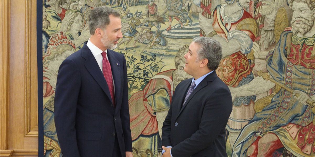 Cooperación bilateral, tema central en encuentro entre Duque y rey de España