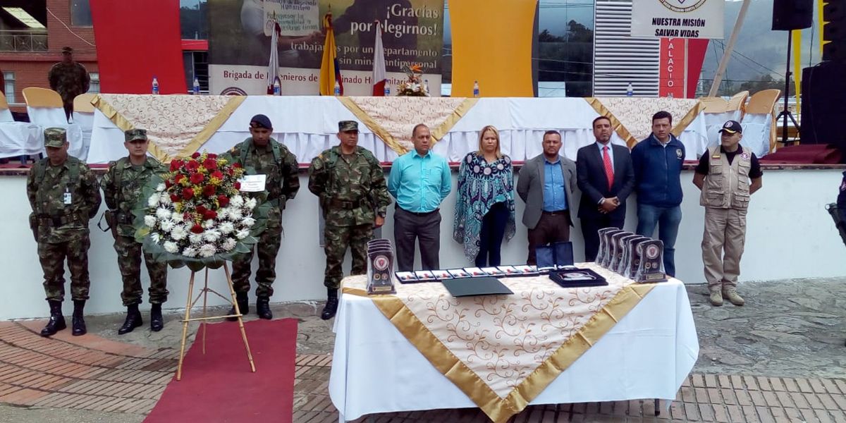 11 municipios más en Cundinamarca, declarados como libres de minas antipersonal