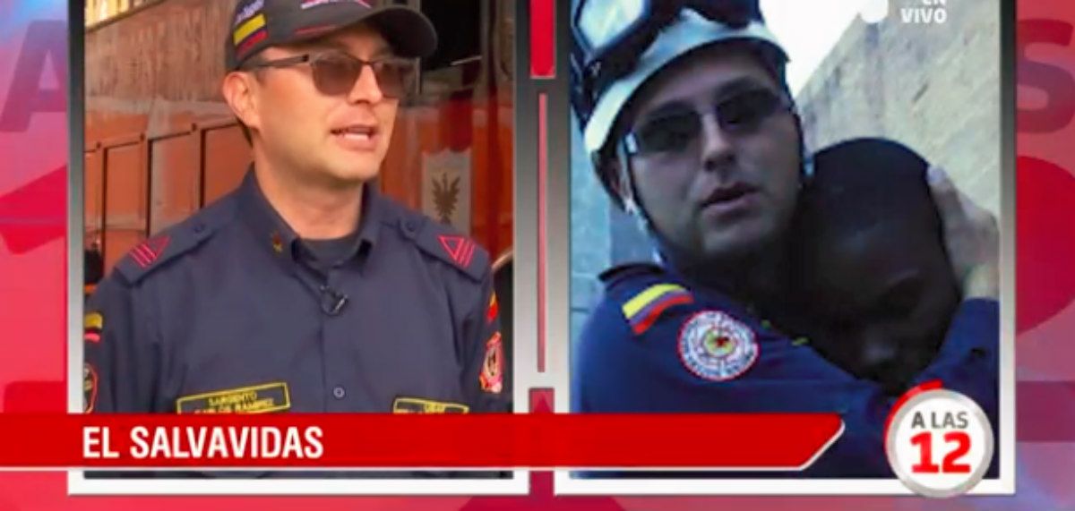 Carlos Ramírez, el bombero que salva vidas con sus palabras
