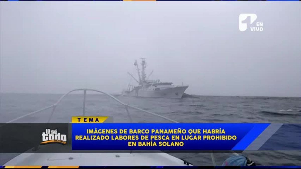 Denuncian que barco panameño hacía pesca ilegal en costas colombianas