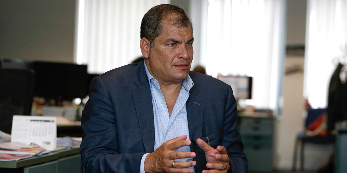Correa se defiende desde Bélgica y asegura que ‘nunca lo van a arrestar’