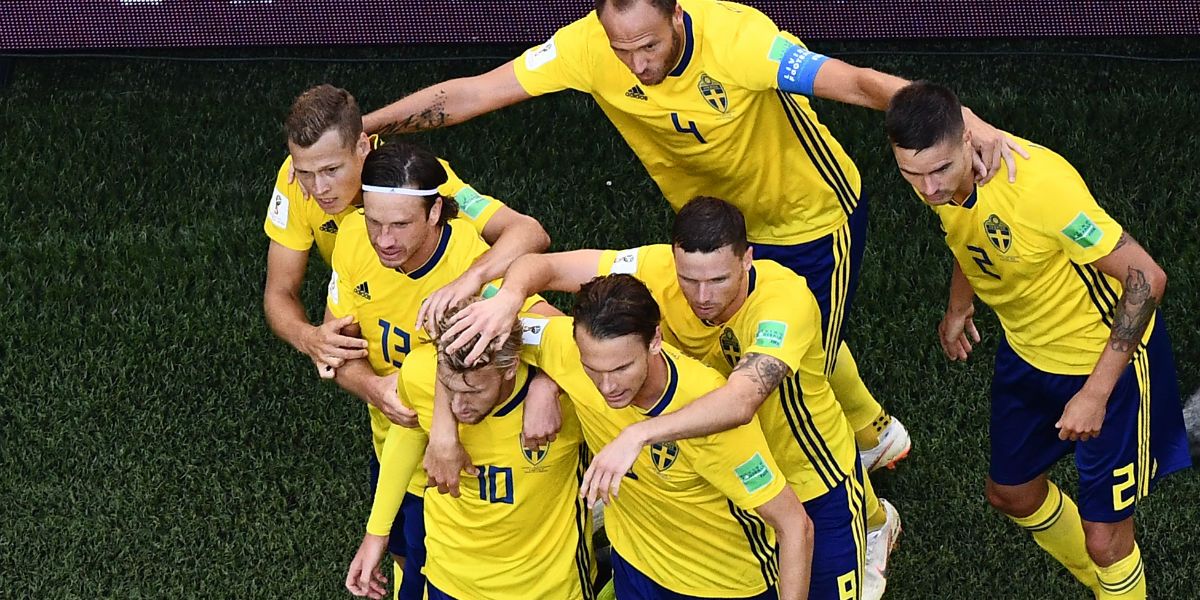 suecia suiza octavos de final gol mundial de rusia 1