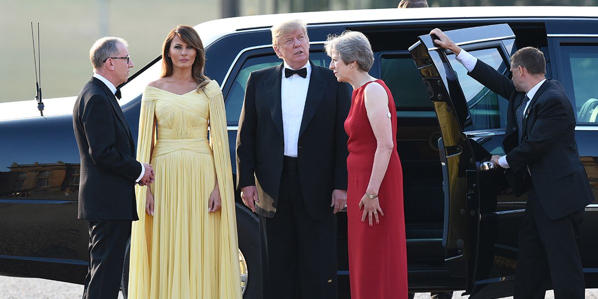 Visita de Trump al Reino Unido tras su victoria en la OTAN