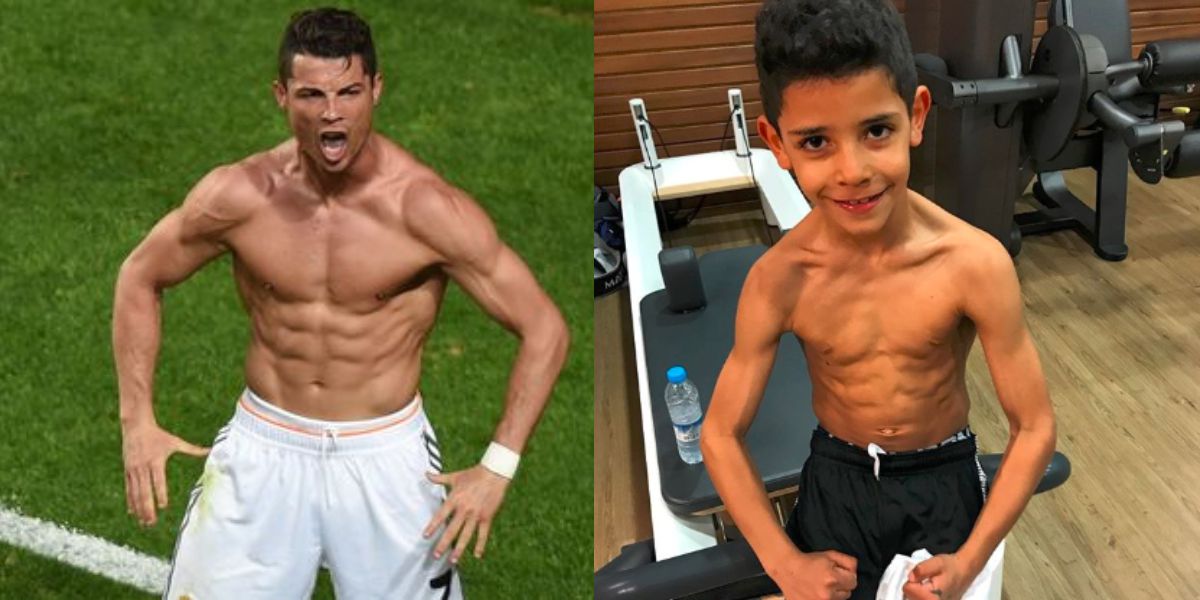 El hijo de Cristiano Ronaldo se abre campo en el fútbol italiano