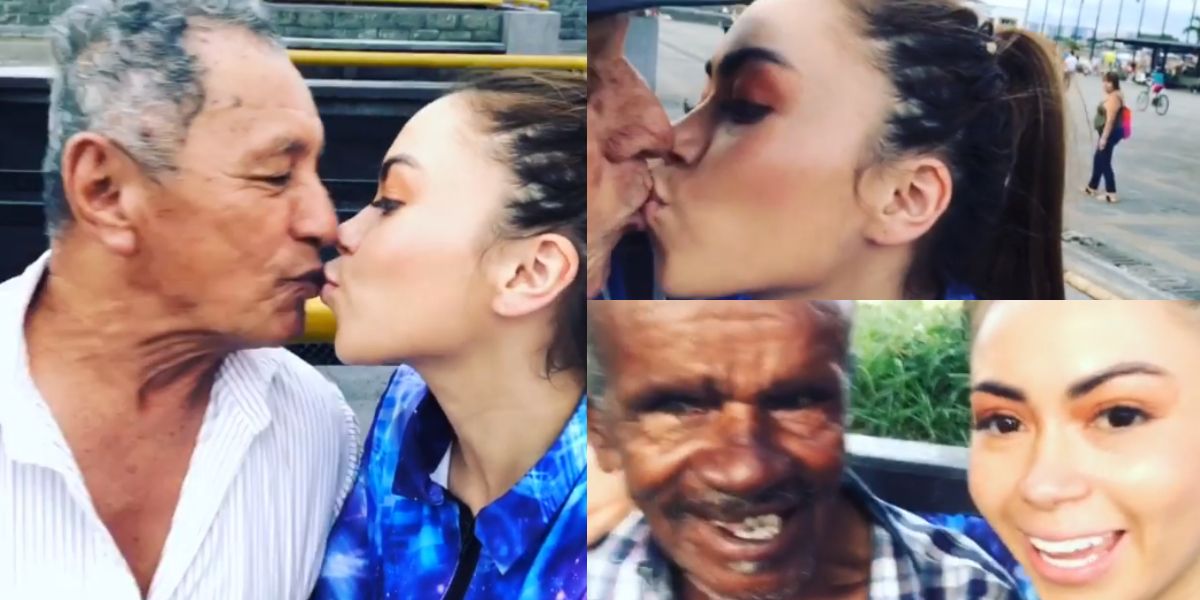 El vídeo de ‘Epa Colombia’ besando adultos mayores que causa polémica en redes sociales