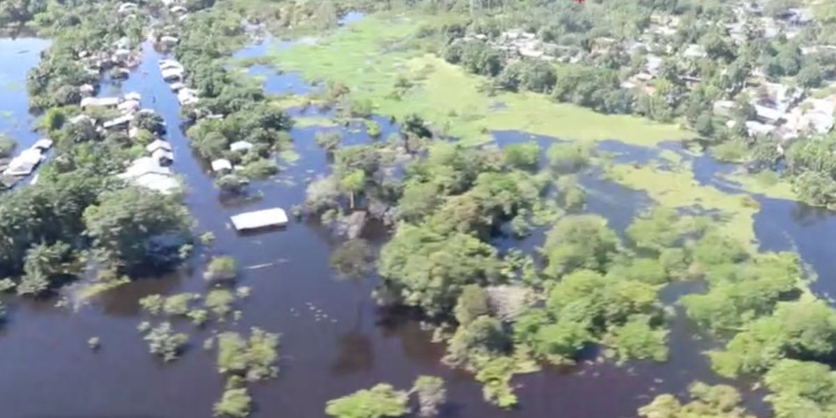 Inundaciones en Guainía dejan 16.000 damnificados