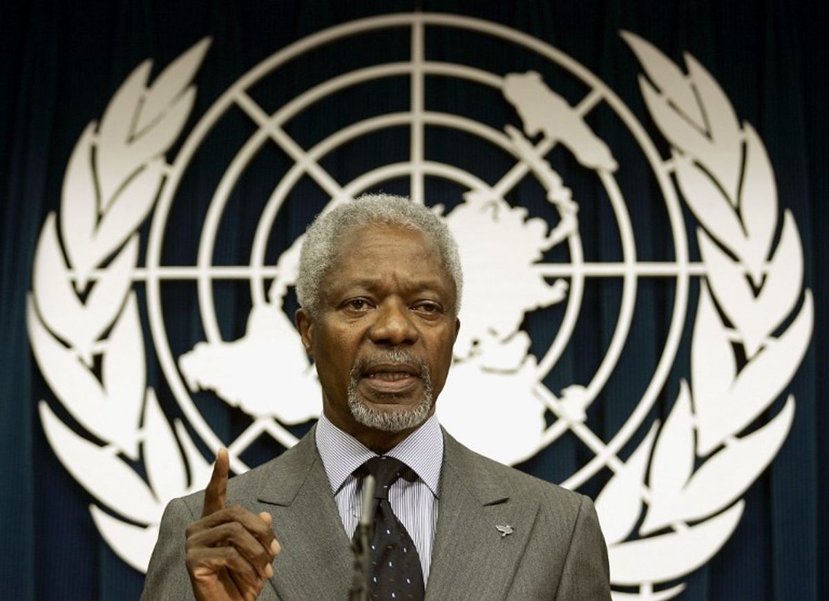 Falleció Kofi Annan, exsecretario general de la ONU y premio Nobel de la Paz