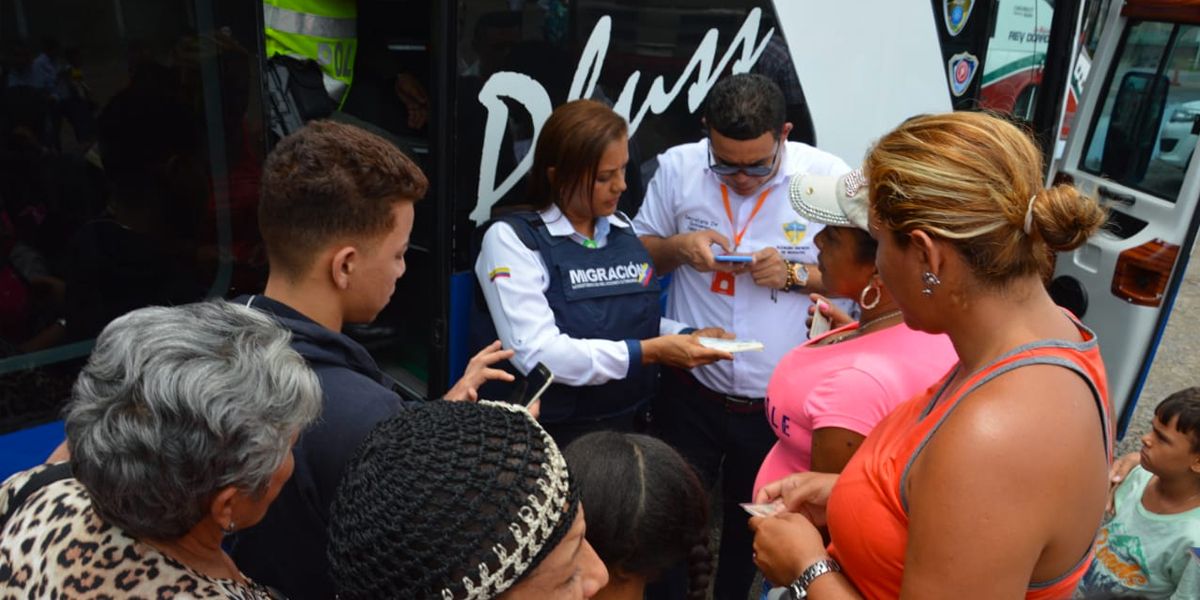 En Riohacha comienzan operativos para controlar migrantes venezolanos