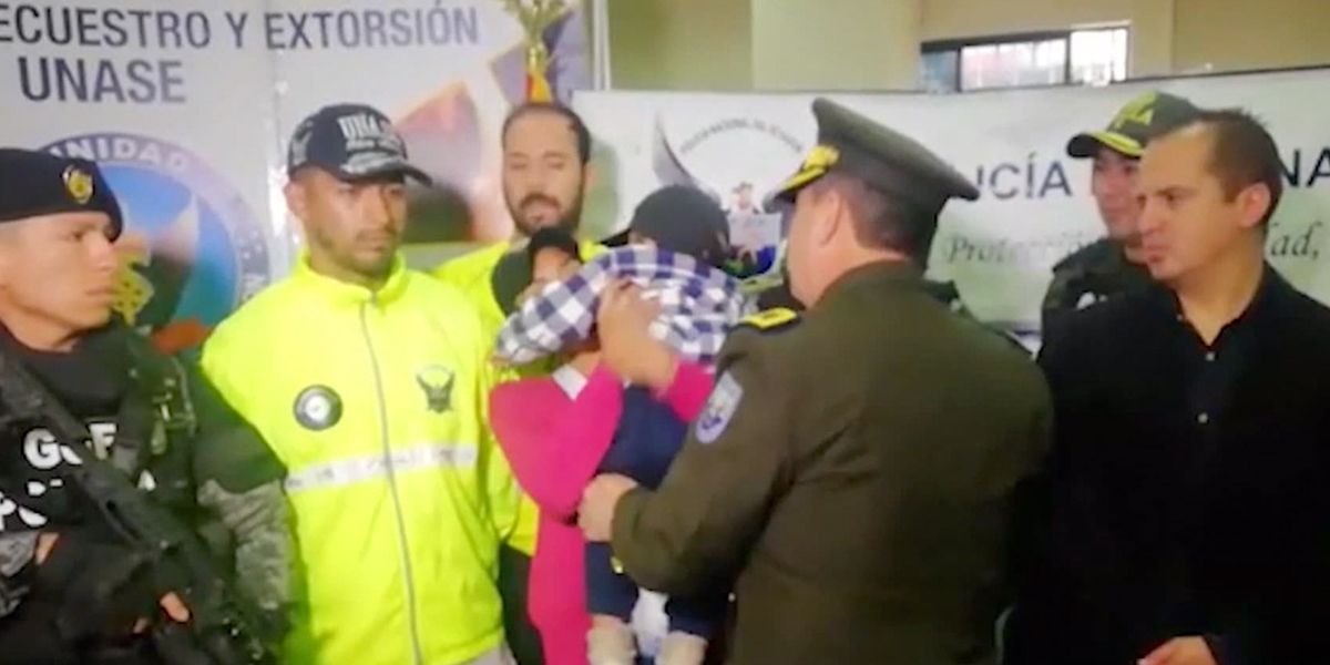 Así fue el rescate de bebé secuestrado por red de tráfico de menores en Norte de Santander
