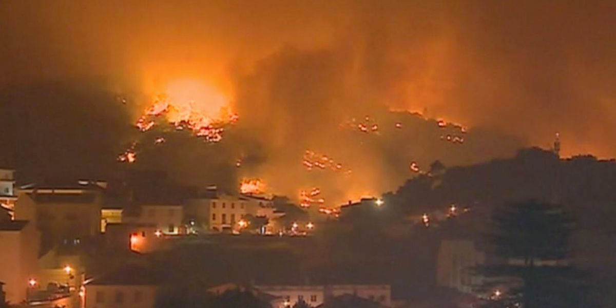 España y Portugal luchan contra los incendios forestales