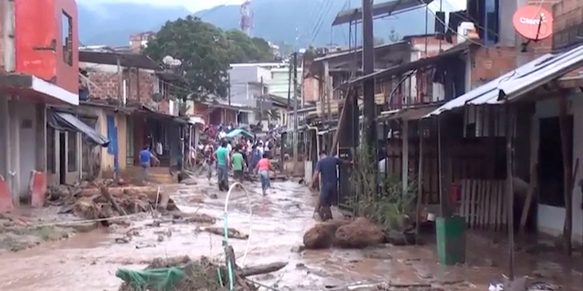 Continúa la emergencia por las lluvias en Mocoa