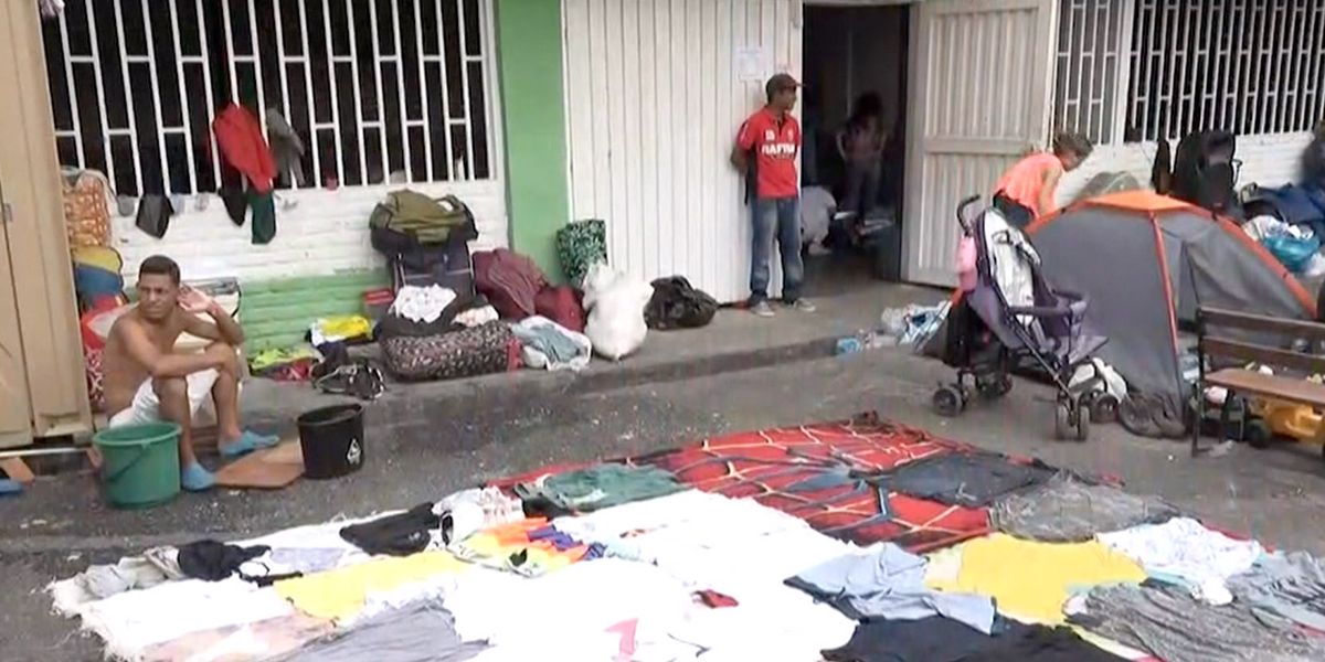 Se solidarizan con venezolanos de refugio que será cerrado en Cali