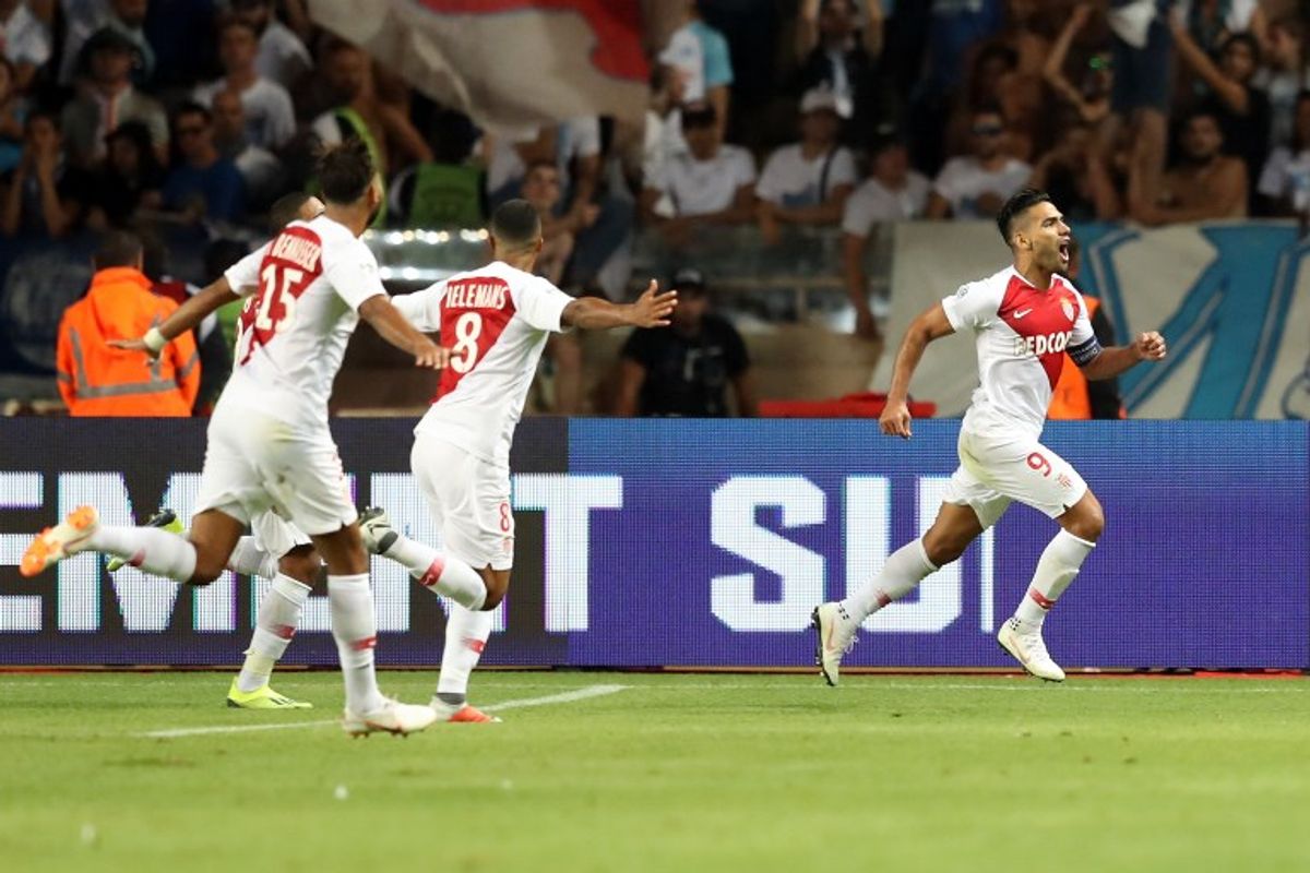 Falcao volvió al gol en la derrota de Mónaco ante Marsella