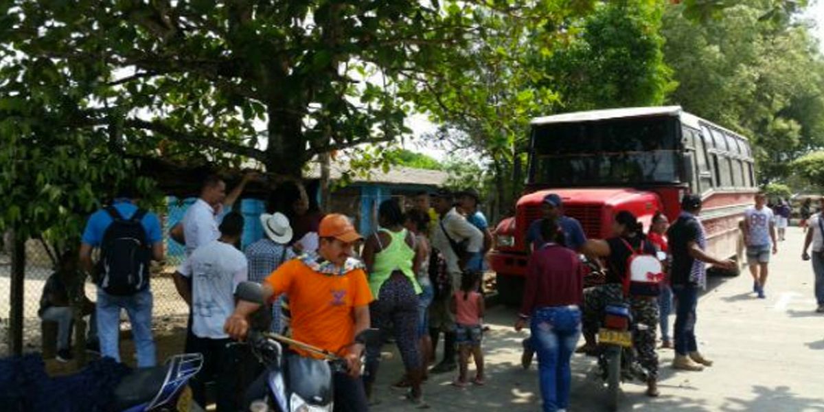 2800 personas se han desplazado desde el Bajo Cauca a Medellín