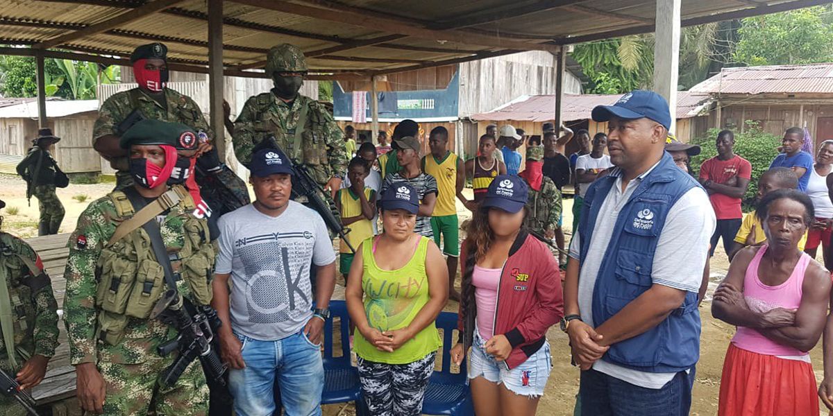 ELN liberó a la menor Mayerly Cortés,  secuestrada en Chocó