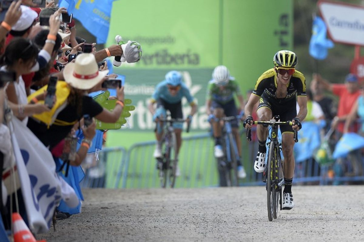 ‘Superman’ López terminó segundo en la etapa reina de la Vuelta a España