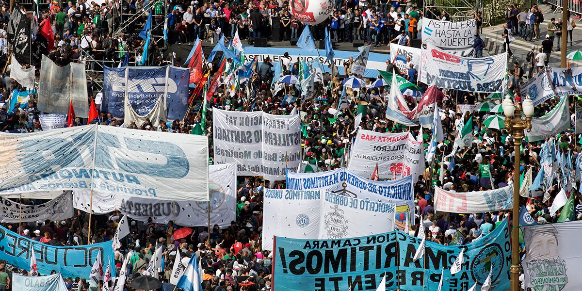 Argentina paralizada por nueva jornada de huelga ante crisis económica
