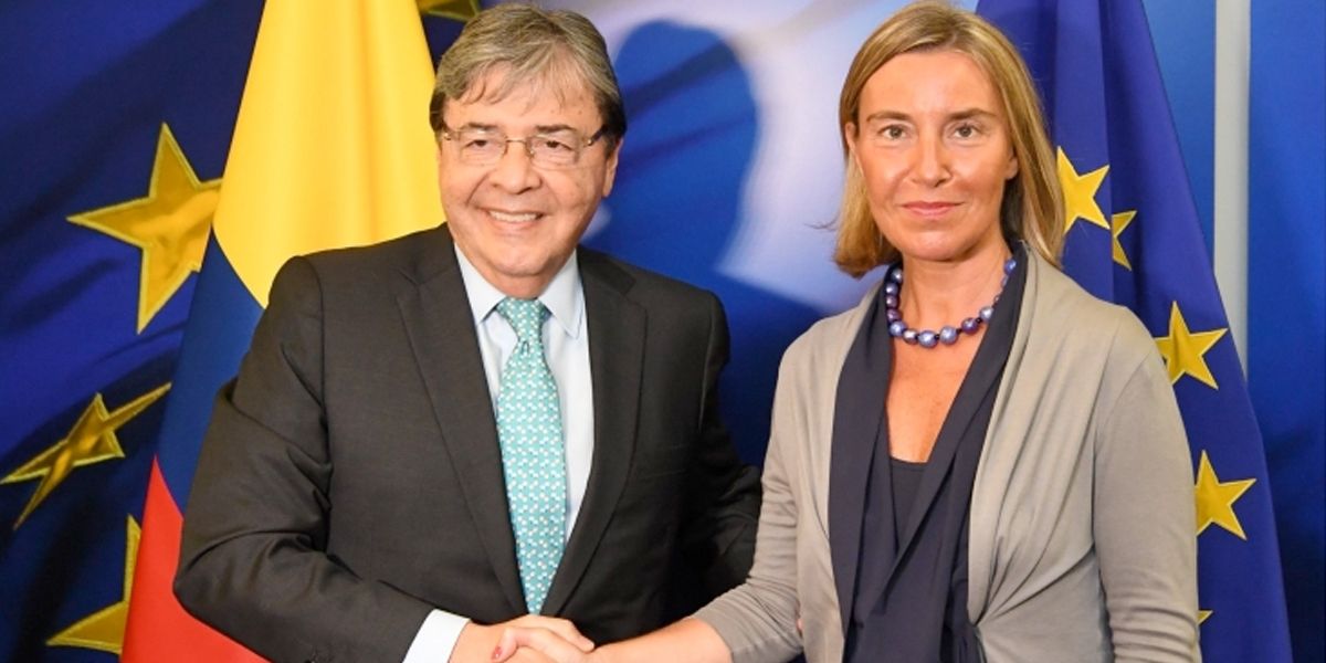 Canciller Holmes Trujillo aborda crisis de Venezuela con Unión Europea