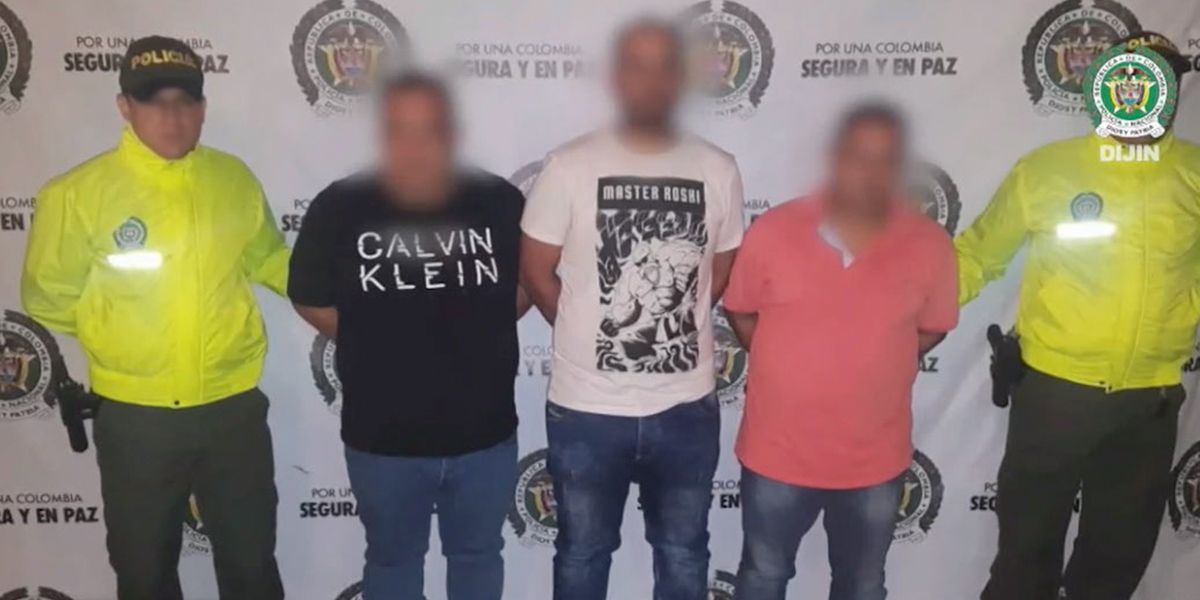 Caen tres extorsionistas del ‘Clan del Golfo’ en departamento del Meta