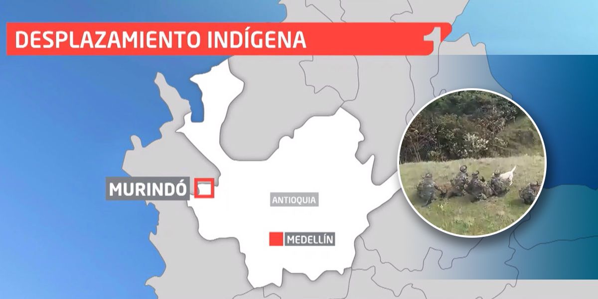 Comunidad indígena en medio de fuertes enfrentamientos entre Ejército y ELN en Murindó